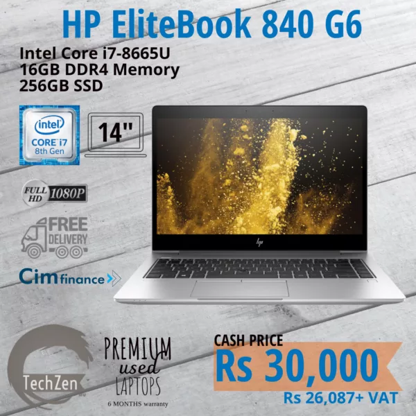 HP EliteBook 840 G6 - i7
