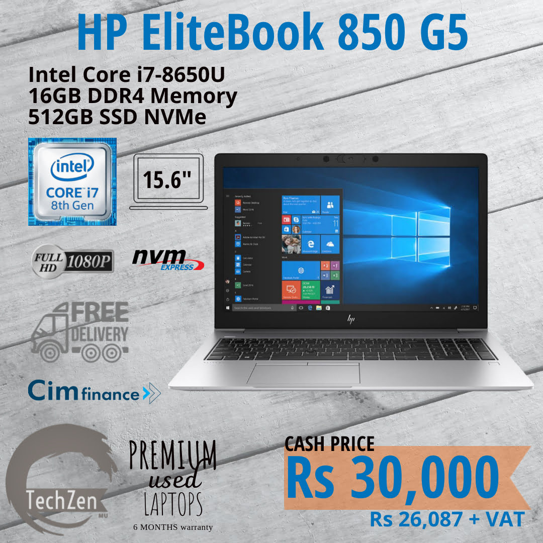 hp elitebook 850 g5 15.6