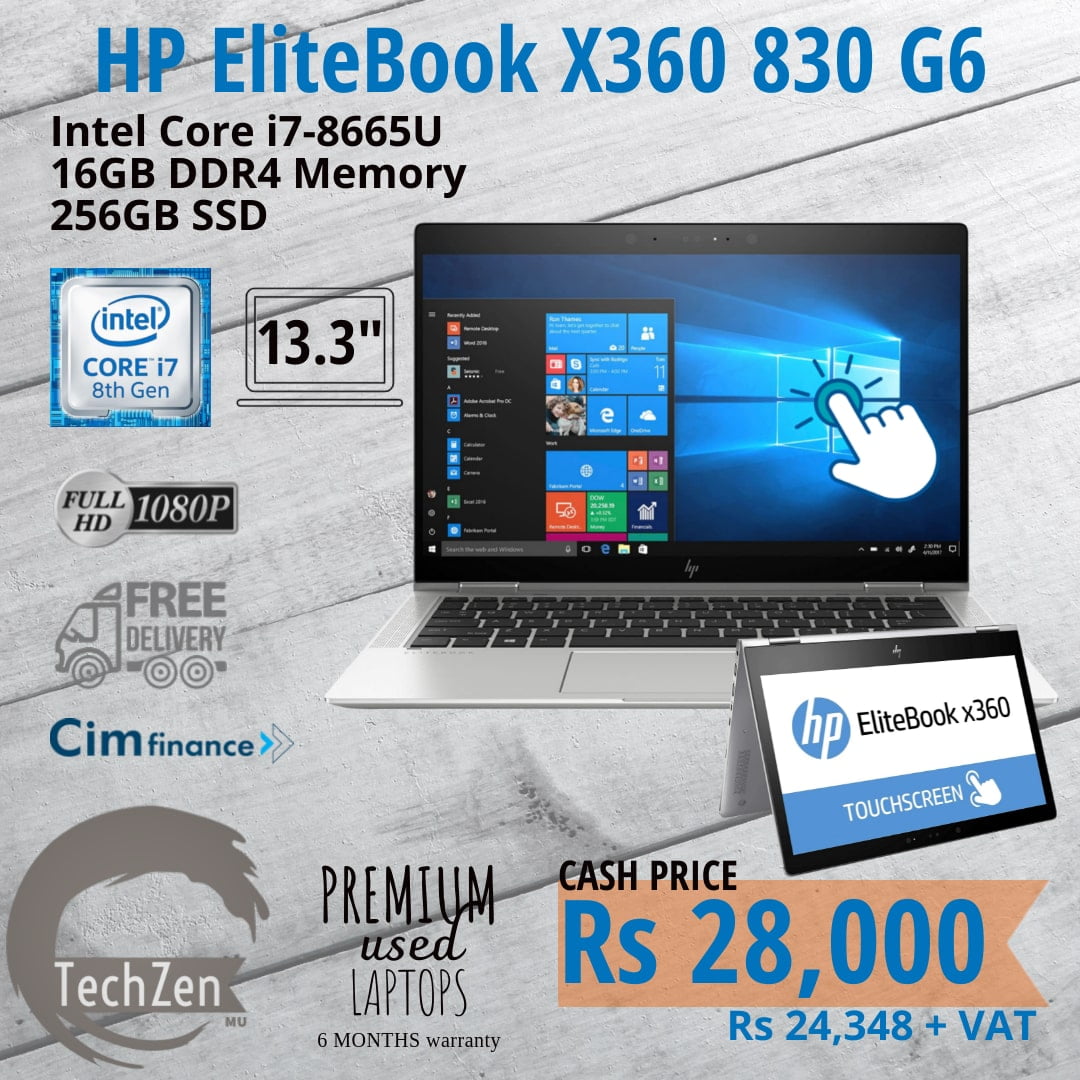 HP EliteBook X360 830 G6