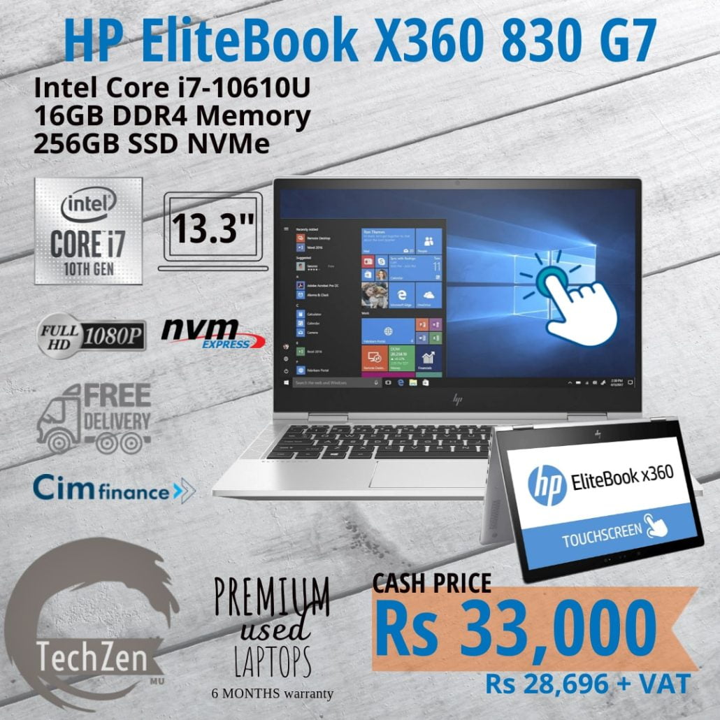 HP EliteBook X360 830 G7
