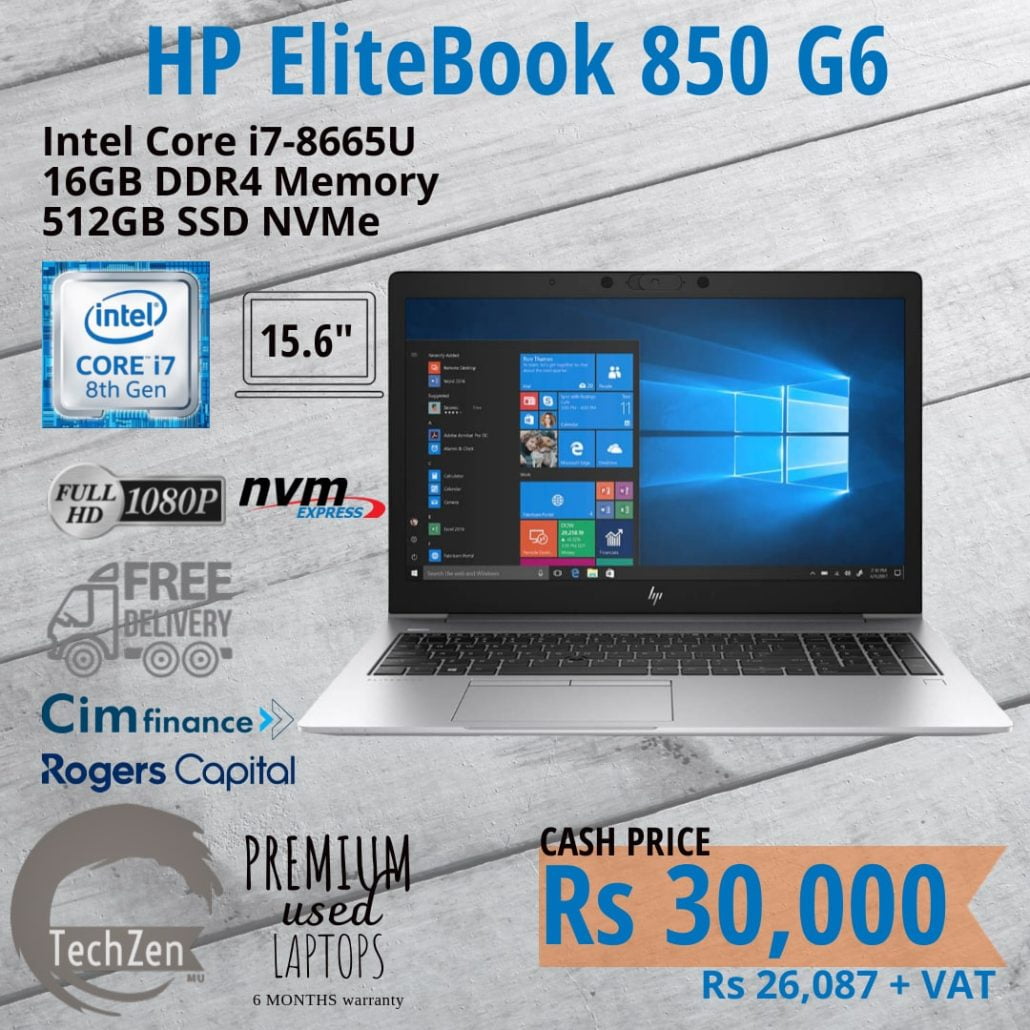 HP Elitebook 850 G6