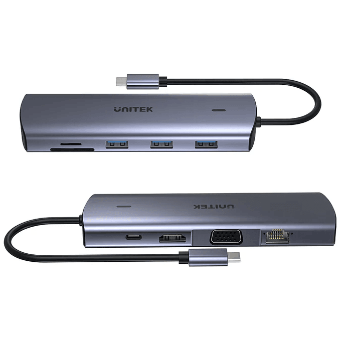 9-in-1 USB-C 5Gbps Hub - D1113A 9-in-1 USB-C 5Gbps Hub - D1113A